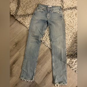 Agolde Lyle jeans. Never worn, size 24. Great condition